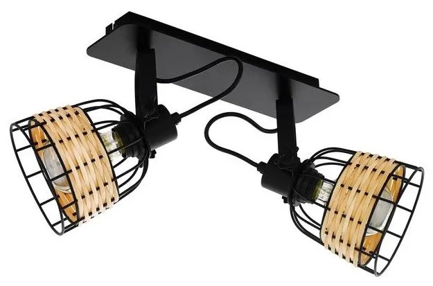 Eglo 43325 - Bodové svietidlo ANWICK 1 2xE27/40W/230V