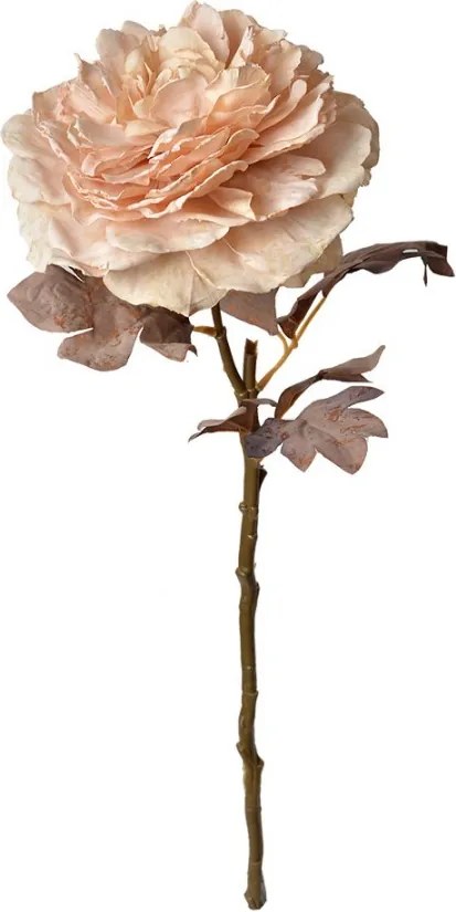 Artificial Flower Rose 48 Cm Pink Plastic - 10*10*48 cm
