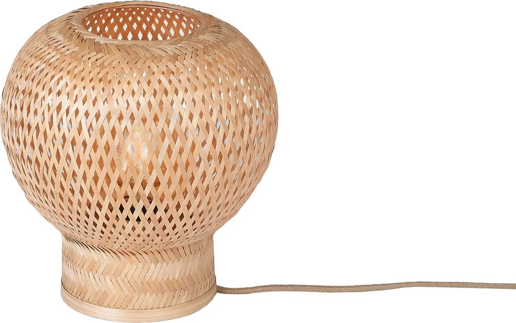 XXXLutz STOLNÁ LAMPA, nožný spínač, E27, 25/27 cm Good & Mojo - Online Only bytové doplnky - 004315010204