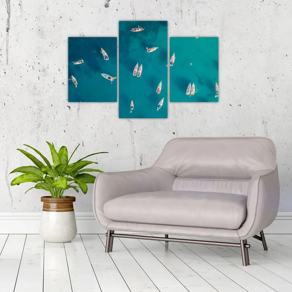 Obraz - Plachetnica (90x60 cm)