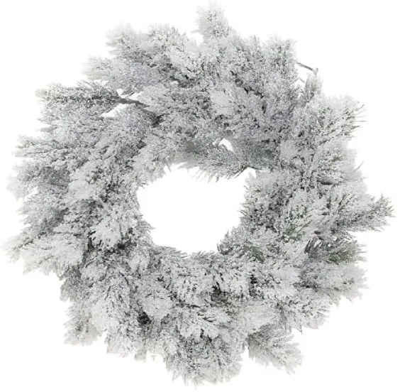 Vianočný veniec Natural Klasik so snehovým efektom 35 cm
