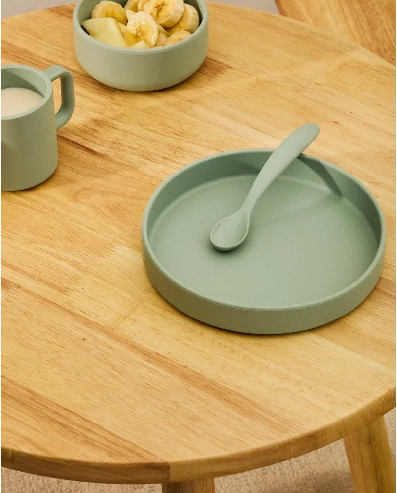 Silikónová detská jedálenská súprava 2 ks Lili – Kave Home