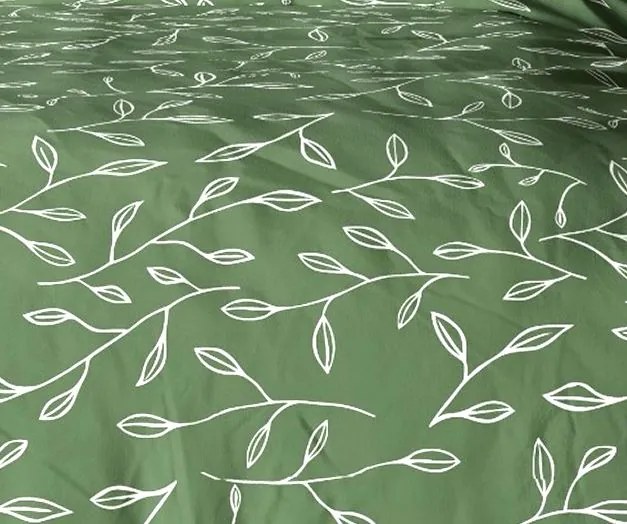 Bavlnené obliečky Homa RENA GREEN 4-dielna sada 140x200 cm