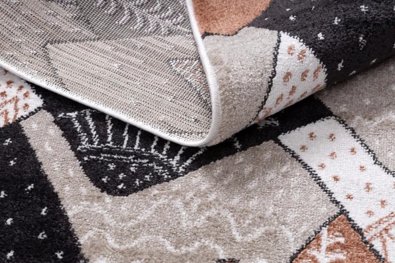 Dywany Łuszczów, Detský kusový koberec Fun Mountains cream, 120x170, viacfarebná, detská izba