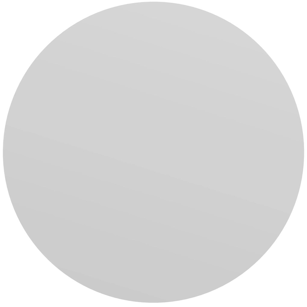 LED zrkadlo okrúhle Romantico ⌀60cm teplá biela - diaľkový ovládač Farba diaľkového ovládača: Čierna