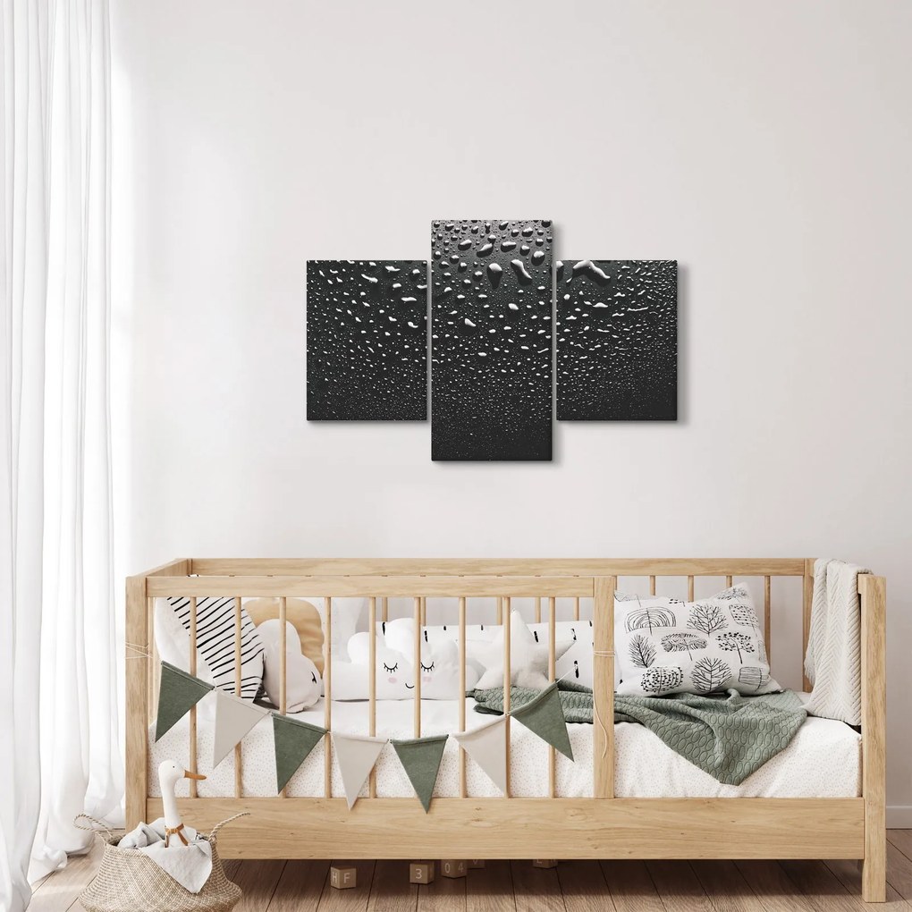 Obraz kvapiek vody (90x60 cm)
