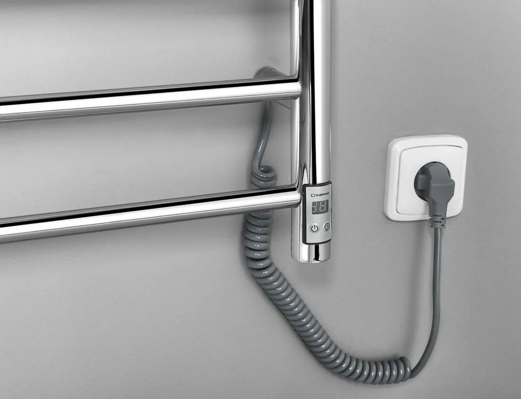 Sapho, REDONDO Elektrický susak uteráka, okrúhly 630x1160 mm, 130 W, nerez, ER230T