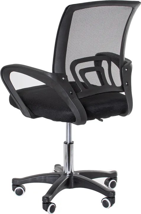 Čierna kancelárska stolička JETTA