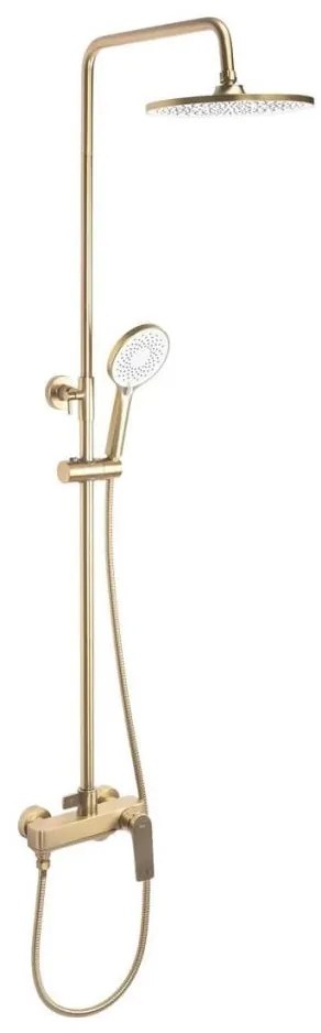 REA-P2400 - Sprchová súprava s batériou AVALON, brúsené zlato