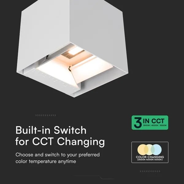 LED Solárne nástenné svietidlo so senzorom LED/9W/5V IP65 2600 mAh biela