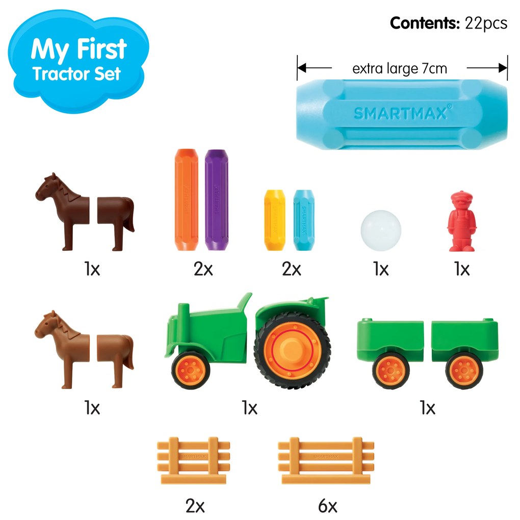 SmartMax - Môj prvý traktor - 22 ks