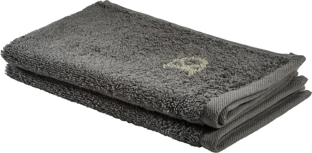 XXXLutz UTERÁK PRE HOSTÍ, 30/50 cm, sivá, zelená Dieter Knoll - Kúpeľňový textil - 006792011104