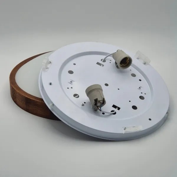 Brilagi - LED Stropné svietidlo CARVALHO SLIM 2xE27/60W/230V dub čerešňa pr. 37 cm