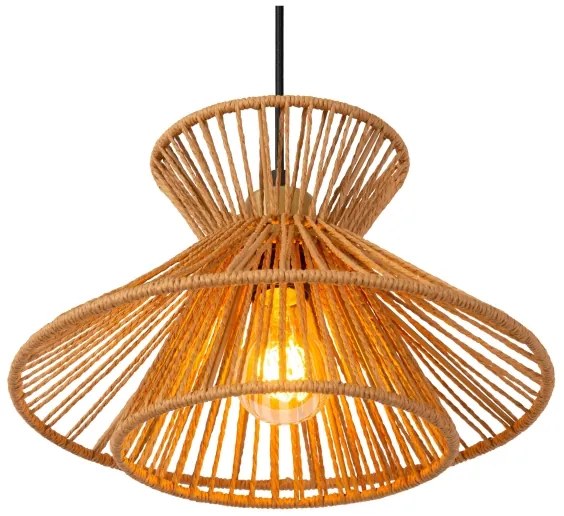 Lucide 10420/32/72 - Luster na lanku TASMAN 1xE27/60W/230V béžová