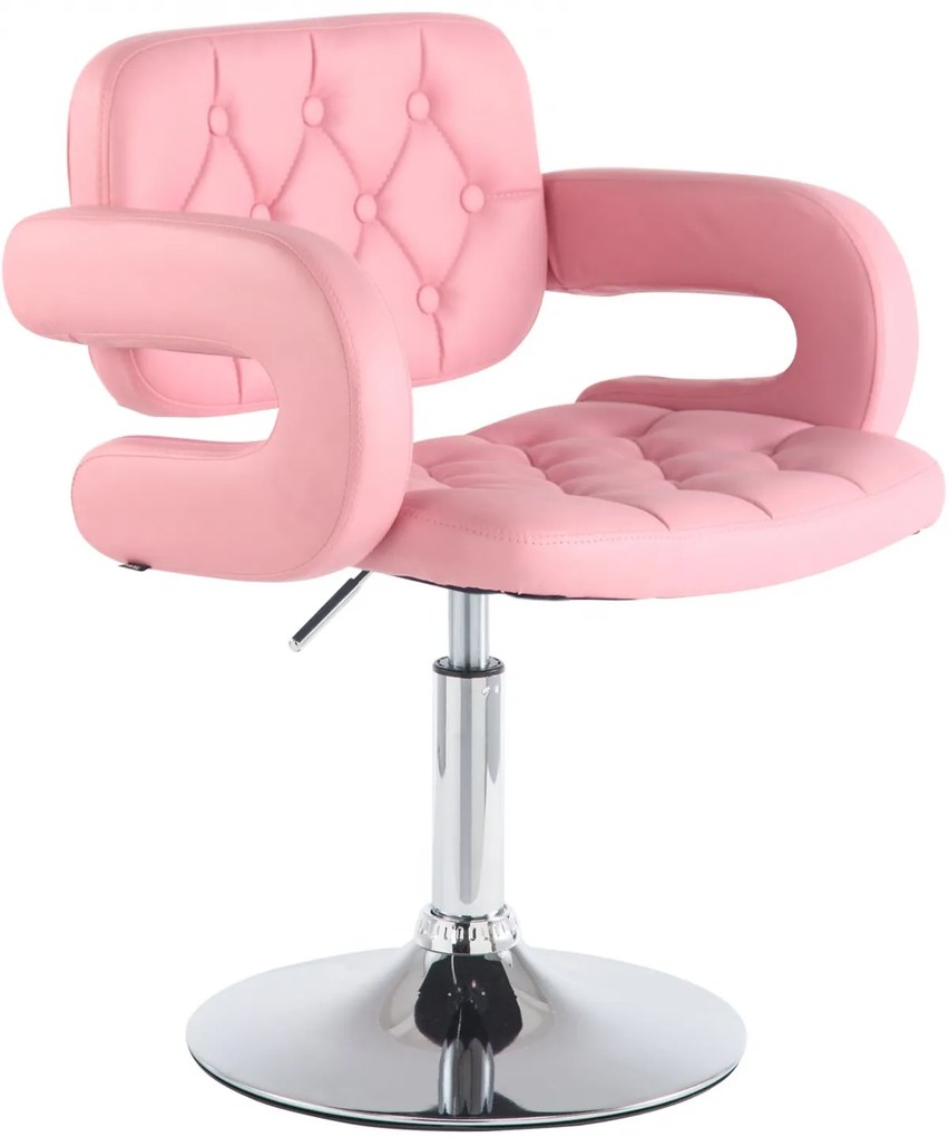 Stolička Dublin lounger - Ružová