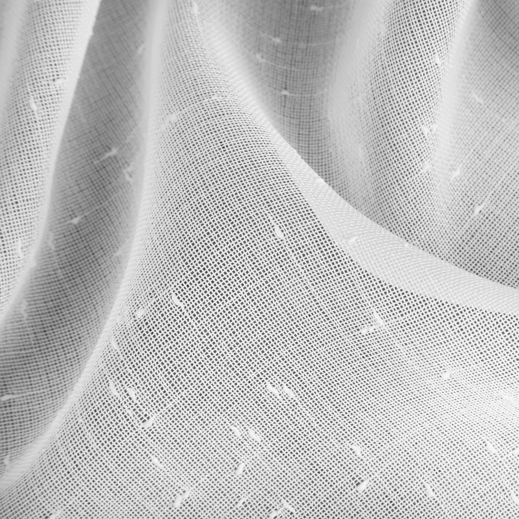 ZÁCLONA ANGELA 400X250 CM BIELA
