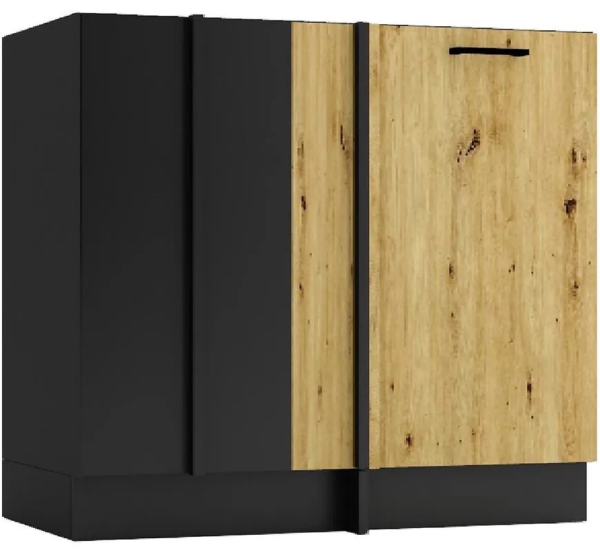 Kuchynská skrinka Anika DNP P/L artisan/grafit