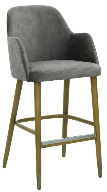 RENZO ČALÚNENÁ BAROVÁ STOLIČKA NA MIERU vysoká barová stolička