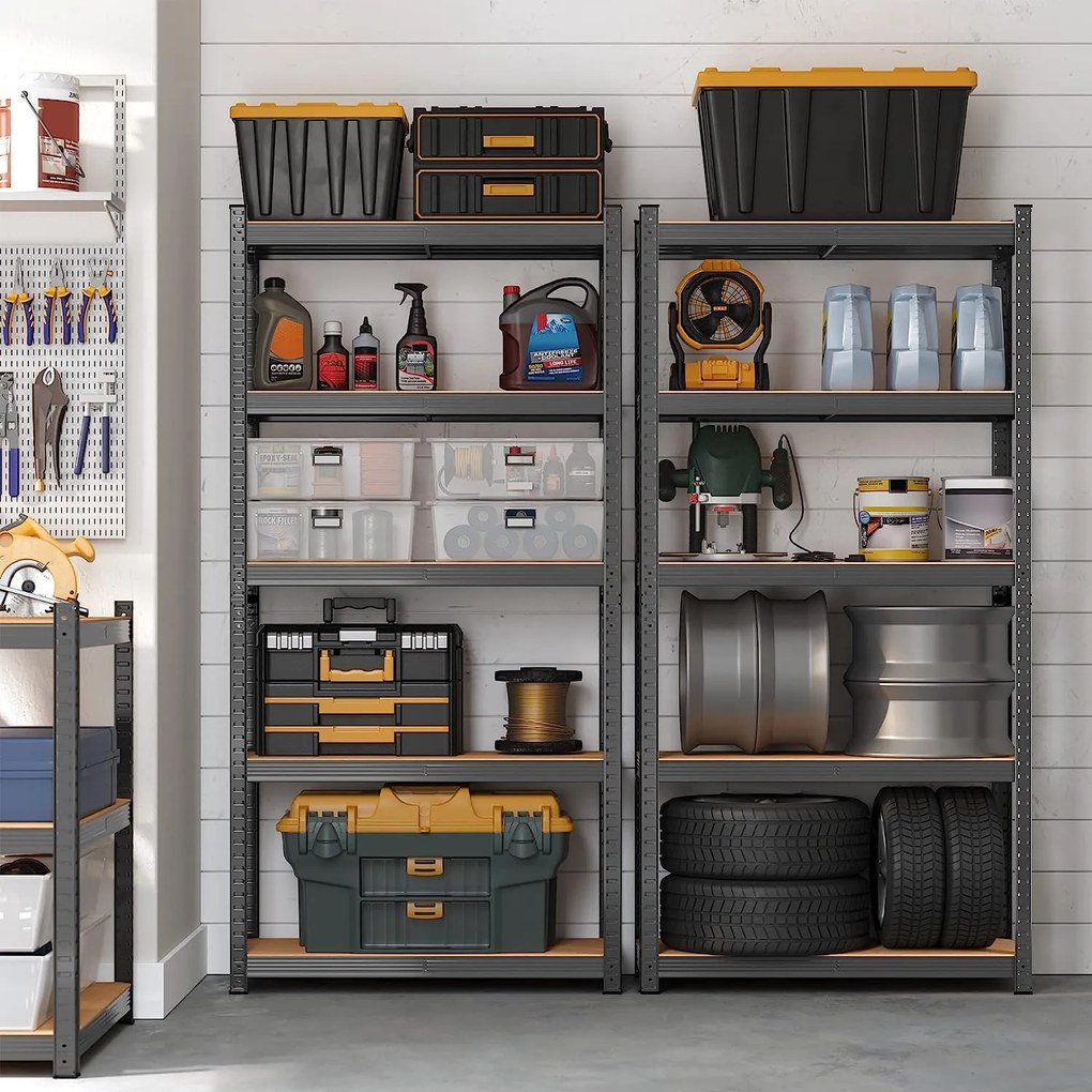 Policový regál 180 x 90 x 40 cm SONGMICS GLR040G01