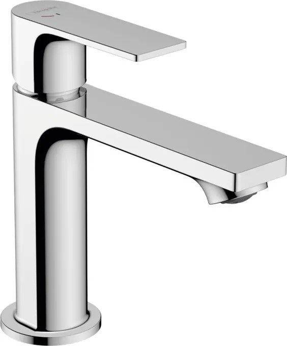 Hansgrohe Rebris E, umývadlová batéria 110 s odtokovou súpravou s tiahlom, CoolStart, EcoSmart, chrómová, HAN-72589000