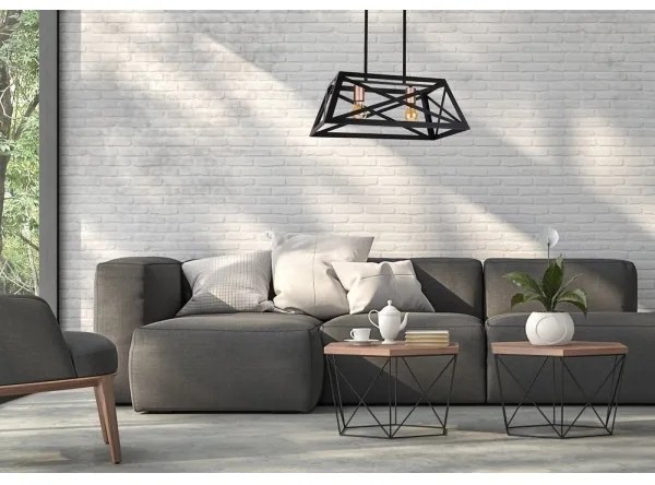 Luster na lanku ORIGAMI 2xE27/40W/230V