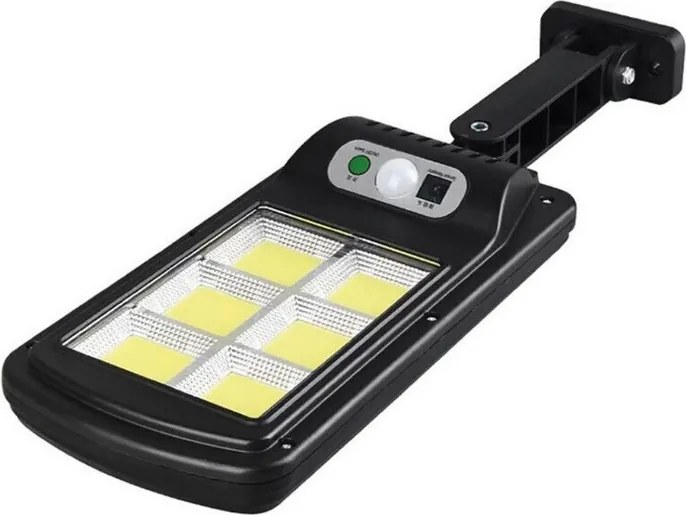 Solárna záhradná LED lampa s pohybovým a súmrakovým senzorom - BK-120-B-6COB
