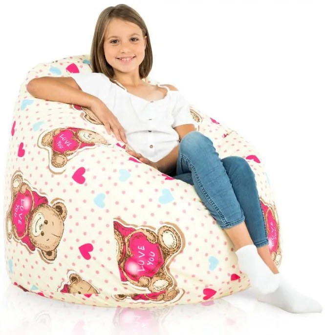 Sedací vak BAG Sako Design Macko Veľkosť: XXL