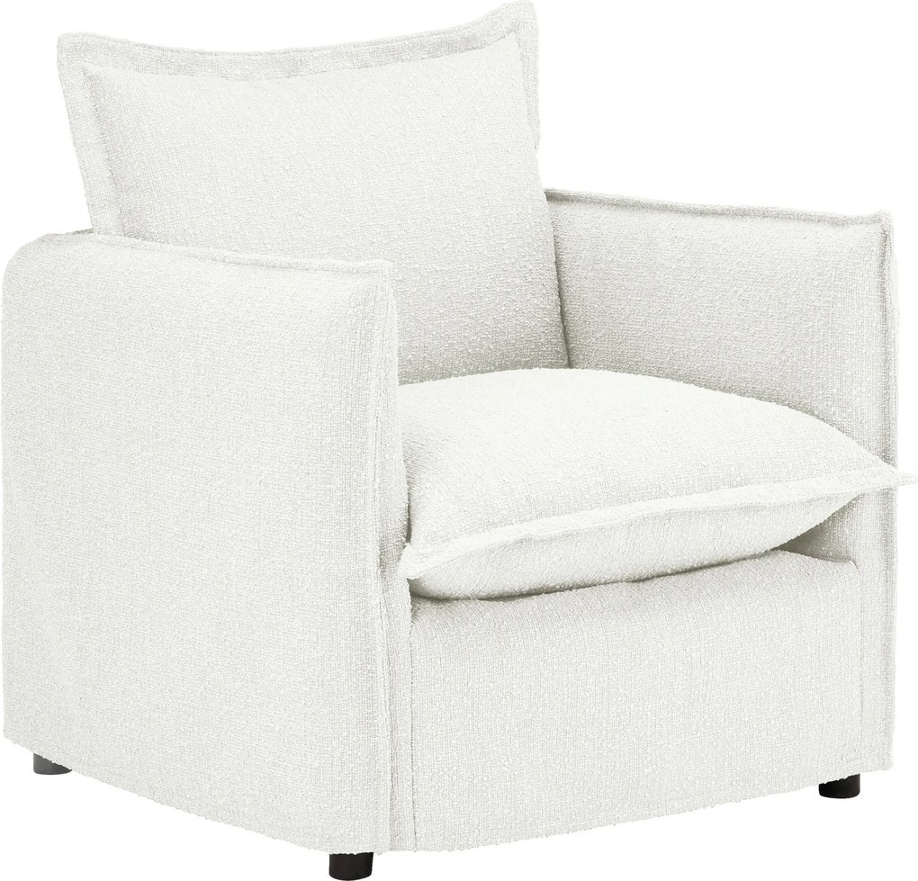 XXXLutz KRESLO, textil, biela Livetastic - Online Only obývacie izby - 001968012519