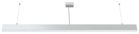 APLED - LED Luster na lanku LOOK LED/58W/230V 4000K 150 cm strieborná