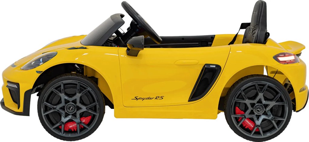 Ramiz Detské autíčko Porsche Spyder RS 718, žlté športové