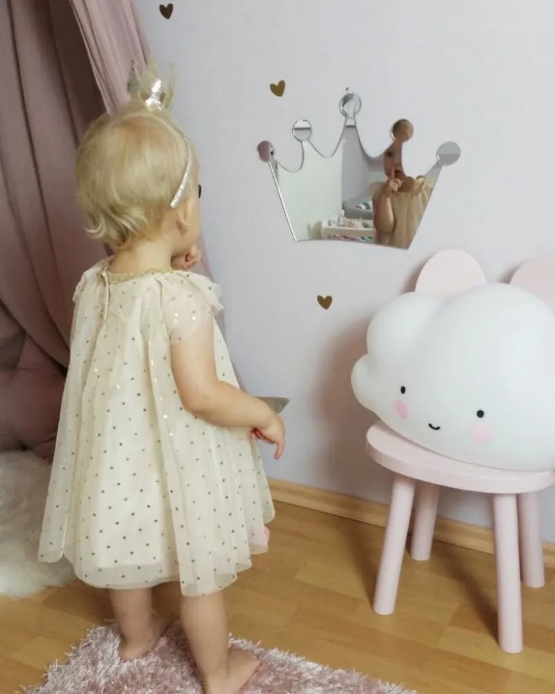 Zrkadlo do detskej izby koruna