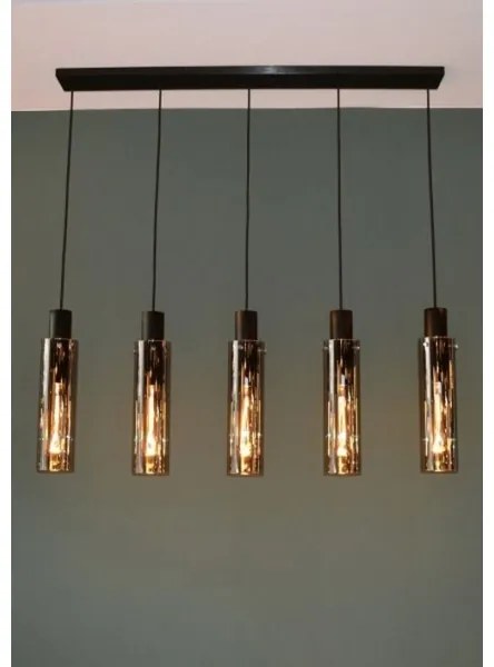 Lucide 74404/05/65 - Luster na lanku ORLANDO 5xE27/40W/230V