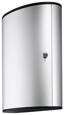 Hliníková skrinka na kľúče KEY BOX, na 72 kľúčov