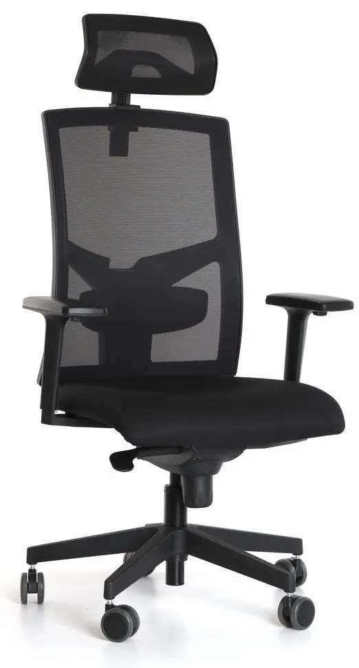 Kancelárska stolička Vesel Classic, čierna