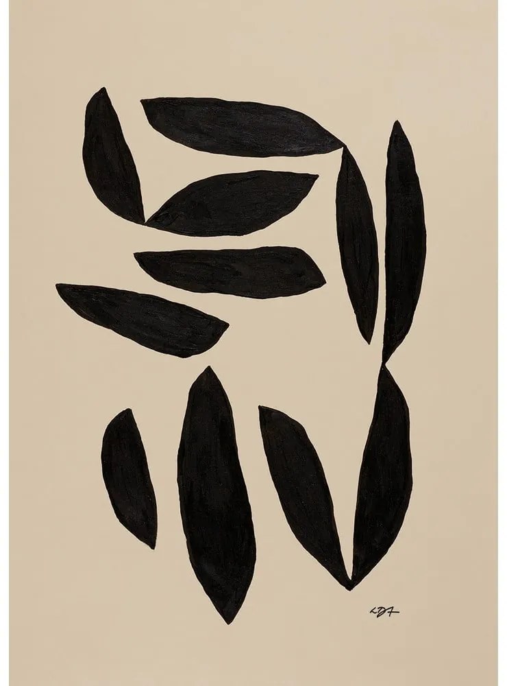 Plagát 50x70 cm In The Fall – Leise Dich Abrahamsen – The Poster Club