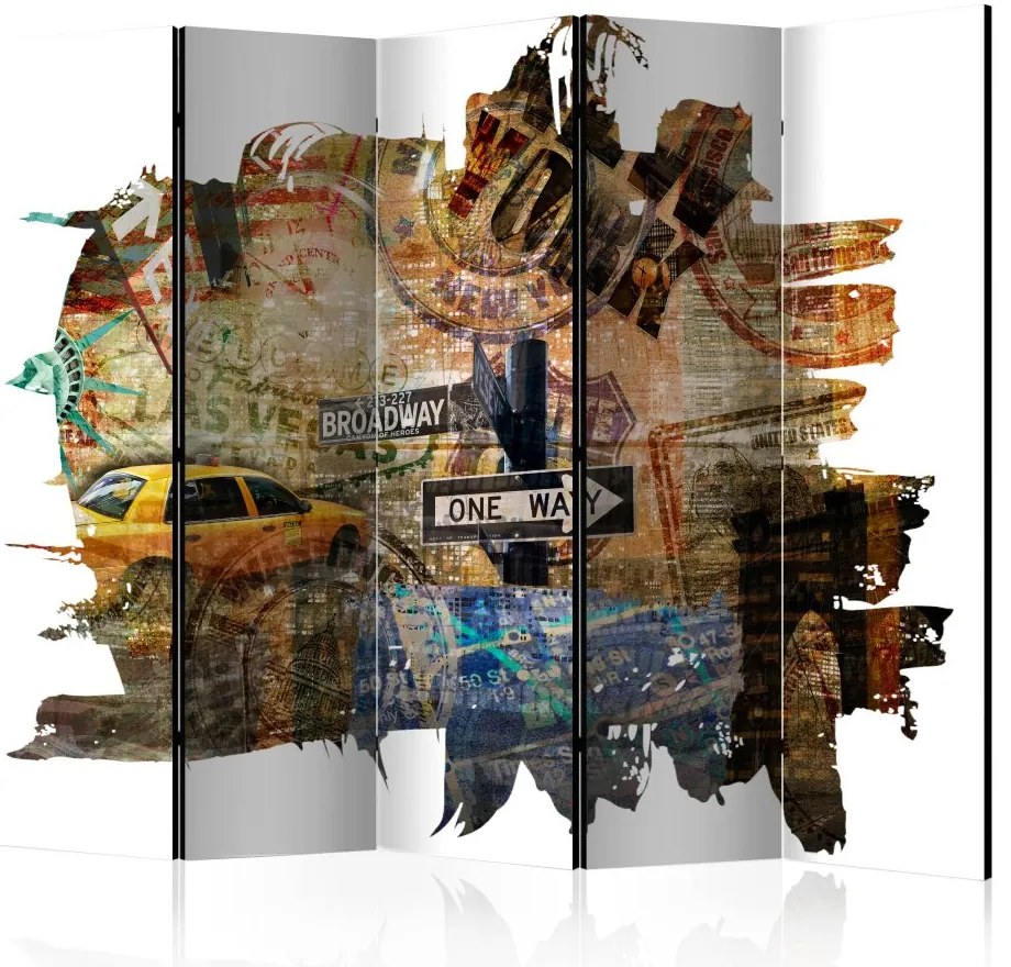 Artgeist Paraván - New York Collage II [Room Dividers]