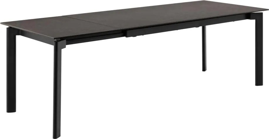 Rozkladací jedálenský stôl Palermo 180/240 cm čierny