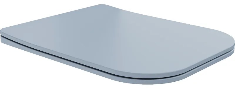 Mexen, Mexen Teo deska wolnoopadająca slim, duroplast, szara-niebieska mat - 39840069