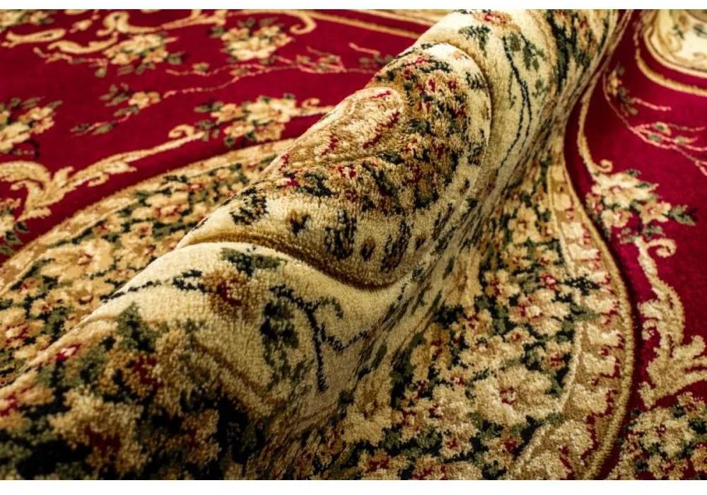Kusový koberec klasický vzor 3 bordó 150x295cm