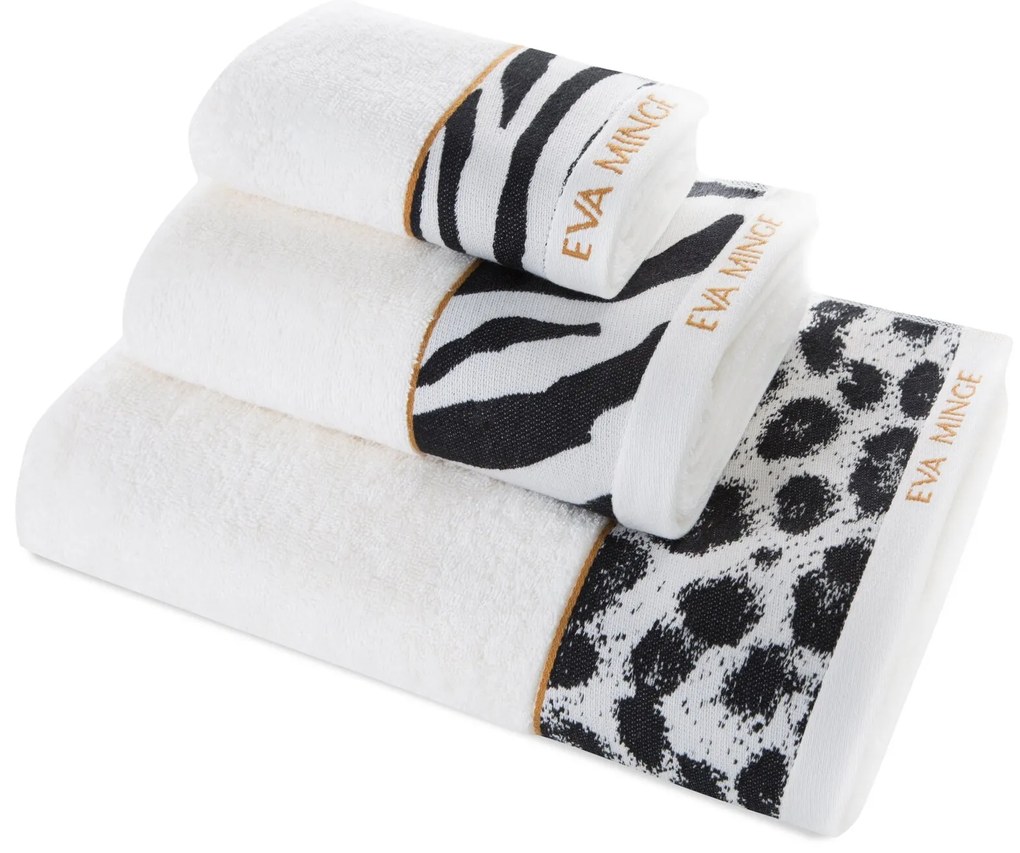 BAVLNENÝ UTERÁK EVA MINGE22 50X90 CM KRÉMOVÁ