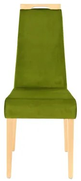 Velúrová stolička JOEL olivová