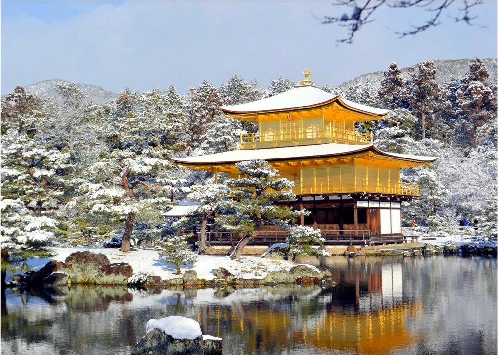 Obraz - Kinkakudži, Japonsko (70x50 cm)