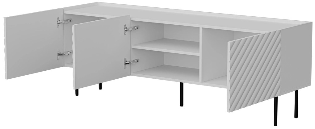 Cama TV stolík Lucia 165 - biela