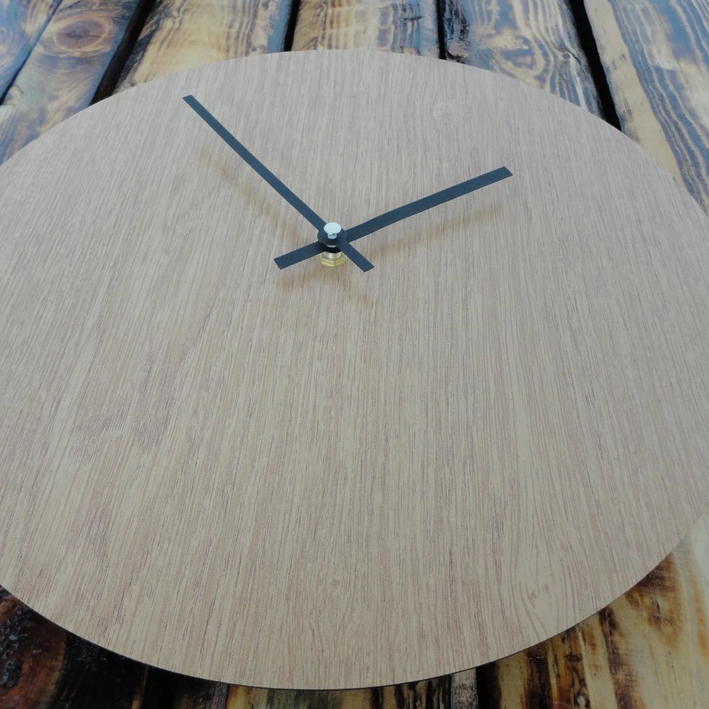 SENTOP | Drevené nástenné hodiny - Elegantný dizajn I SENTOP PR0066- wall clock HEU- analógové
