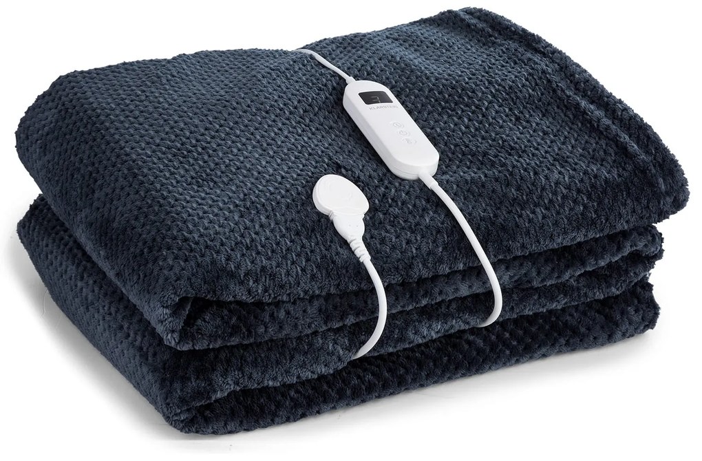 Klarstein DR Watson Deluxe XXL, elektrická deka, 160 W, 9 úrovní ohrevu, 200 x 180 cm