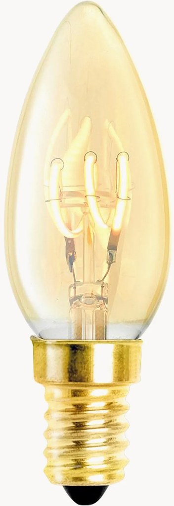 Stmievateľné E14 LED žiarovky, teplá biela, 4 ks