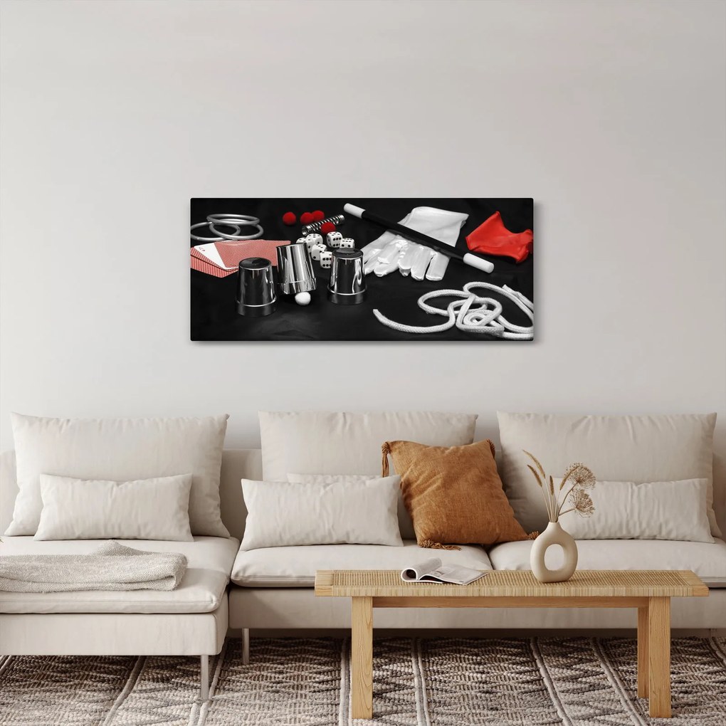 Obraz vecí kúzelníka (120x50 cm)