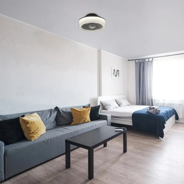 Rabalux - LED Stmievateľné stropné svietidlo s ventilátorom LED/30W/230V + DO