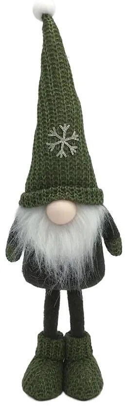 Škriatok biely/zelený mix 45 cm 52hy249955c.249870b