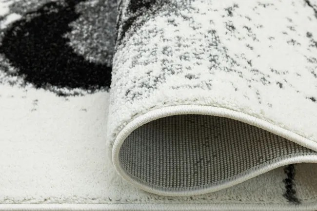 Koberec Lima 9365A biely / čierny